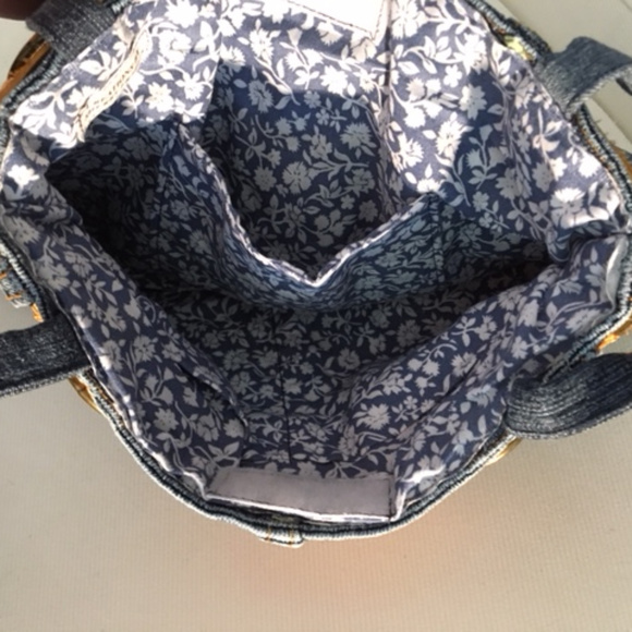 Ladies Blue Jean Shoulder Bag - Picture 3 of 3